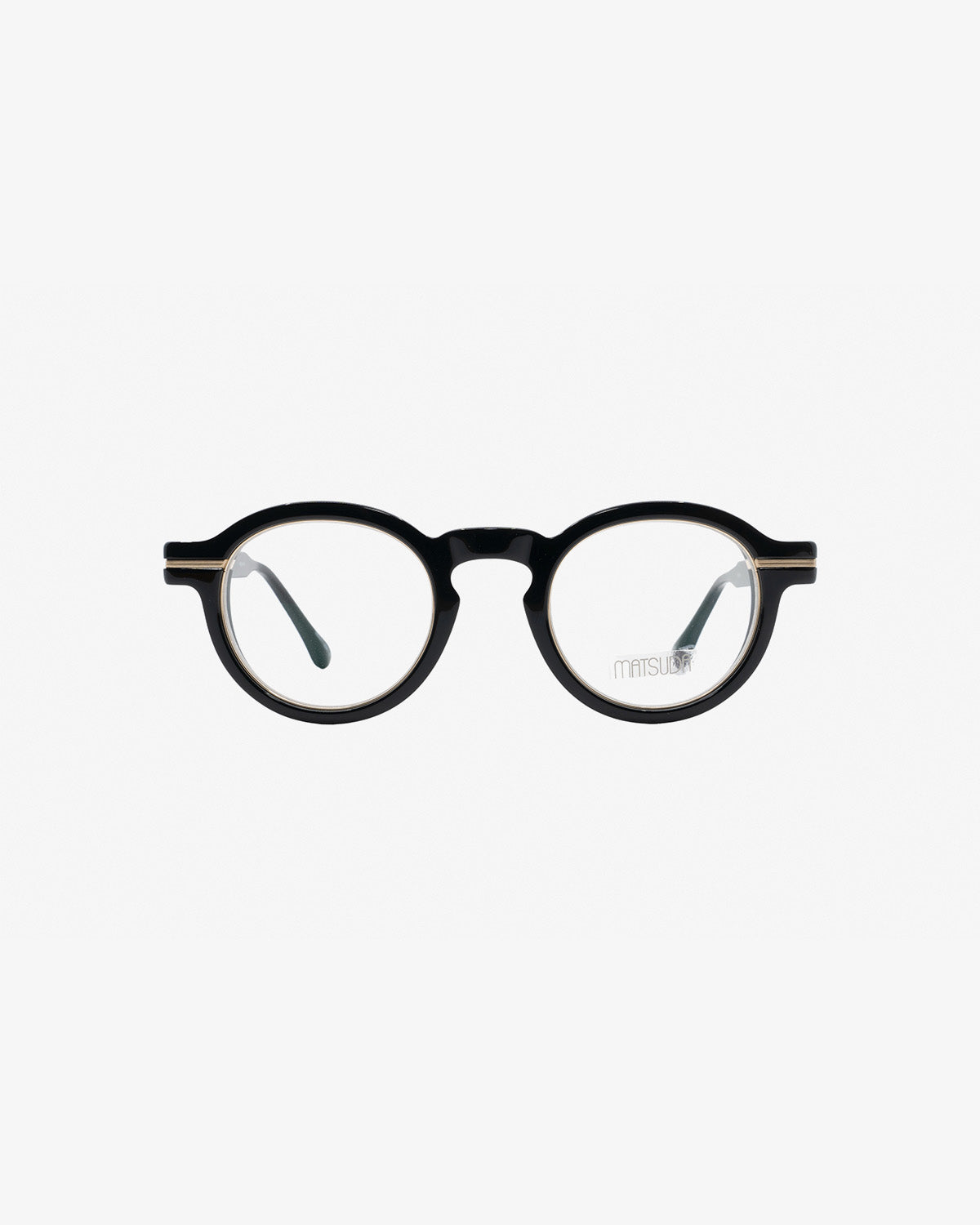 MATSUDA M2050 / BLACK BRUSHED GOLD