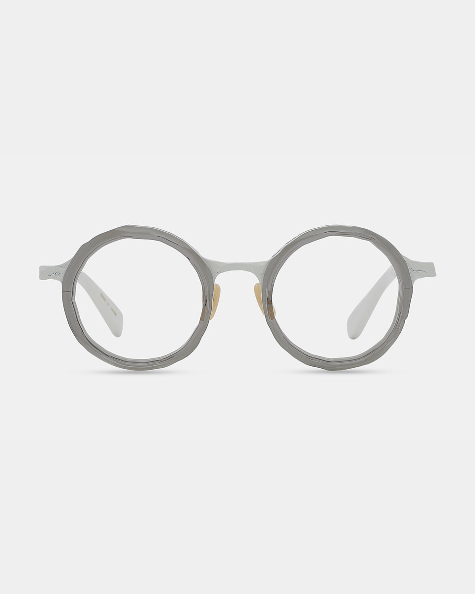 MASAHIRO MARUYAMA MM-0104 / CLEAR GRAY - WHITE