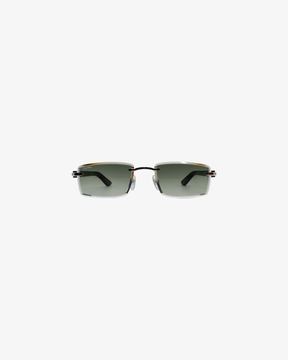 Occhiali Da Sole Quadrati Brownline – Metallici Lucidi Retrò Hipster, UV400 - Foto 6