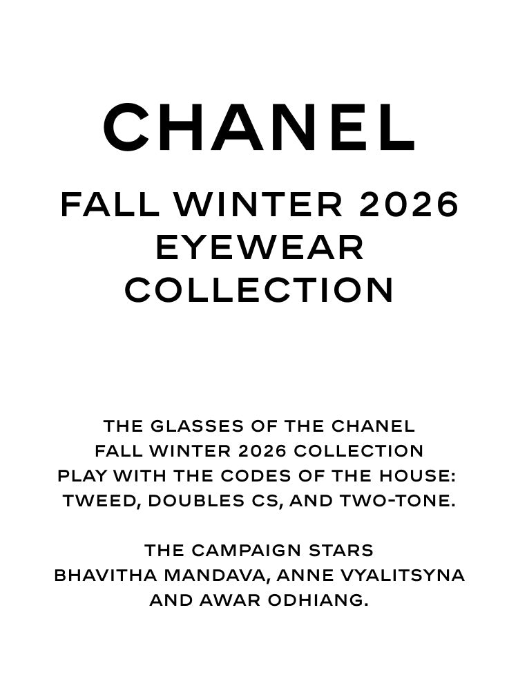 Scopri la Collezione SS26 di CHANEL all'interno delle Boutique Le Lunetier Milano
